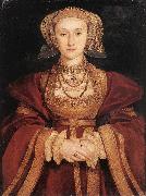 Portrait of Anne of Cleves sf HOLBEIN, Hans the Younger